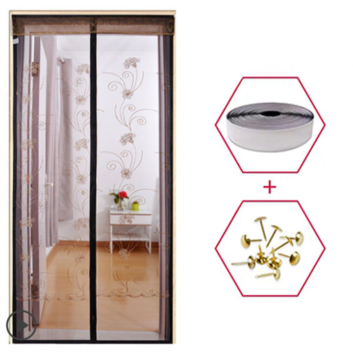 mosquito-net-door-screen-magnetic-tulle-shower-curtain-hands-free-mosquito-net-curtain-for-kitchen-window-organza-door-screens
