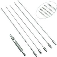 3 Holes Cannulas Liposuction Needles Water Injection Infiltration Cannulas With Liposution Handle Suction Handpiece