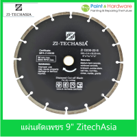 แผ่นตัดเพชร Zi-Techasia 9" ใบตัดเพชร Diamond cutting blades จัดส่งฟรี ของแท้100% Clearance Sale