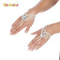 Nasinaya 23 Colors Figure Skating Competition Performance Hand Jewelry Ice Skating Decoration Girl Women Kids Shiny Bracelet