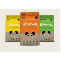 (ส่งฟรี)(1kg) Lifemate dog food อาหารสุนัขโต พันธุ์เล็ก อายุตั้งแต่ 1 ปีขึ้นไป ขนาด 1 kg