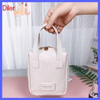 Tas Kosmetik ไดเลอร์หนัง PU ความจุขนาดใหญ่อุปกรณ์จัดระเบียบเครื่องสำอางอเนกประสงค์เครื่องมือเก็บของที่ระลึกกันน้ำมีที่จับสำหรับผู้หญิง