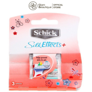 Lưỡi Dao Cạo Nữ Schick Silk Effects 3S Glam Beautique