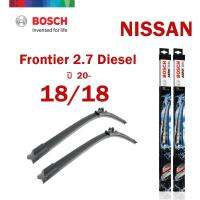 ใหม่ล่าสุด 2019  Bosch ใบปัดน้ำฝน รุ่น Aero Twin สำหรับรถยนต์นิสสัน Nissan Almera Big M Navara March Frontier Sunny ทนทาน คุณภาพสูง ปัดสะอาด มองเห็นได้ดียิ่งขึ้น 14 16 18