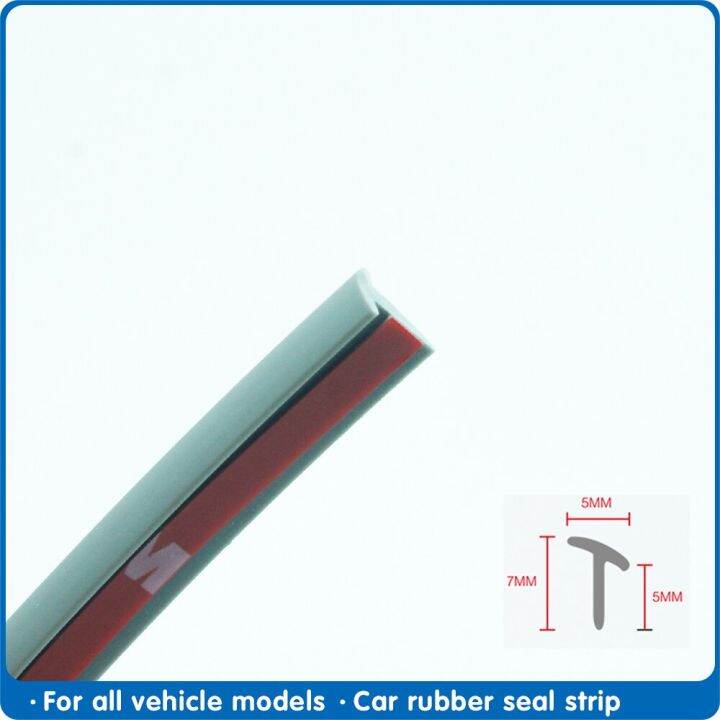 Gray T Type Car Door seal Rubber Sealing Strip For Car rubber Seal