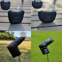 Many Styels Waterproof Golf Head Cover Skull Pattern Magnetic Closure Unisex Blade Putter Mallet Headcover Protector Accessories