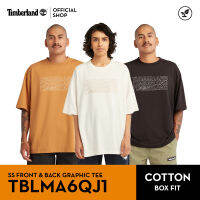 Timberland Men’s All Gender Logo T-Shirt เสื้อยืด (TBLMA6QJ1)