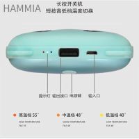 HAMMIA เครื่องทําความร้อน สองด้าน แบบพกพา ขนาดเล็ก ชาร์จ Usb พร้อมสายเคเบิล สําหรับโรงเรียน สํานักงาน บ้าน