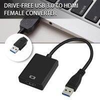 Acesia USB 3.0ถึงหัวแปลงสัญญาณ HDMI 1080P กราฟิกวิดีโออะแดปเตอร์สำหรับแล็ปท็อปสายแปลง