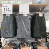 UNIQLO 433056กางเกงกีฬาสำหรับผู้ชาย,กางเกงลำลองกีฬาแบบบางยืดหยุ่นสูงใหม่สำหรับฤดูร้อน