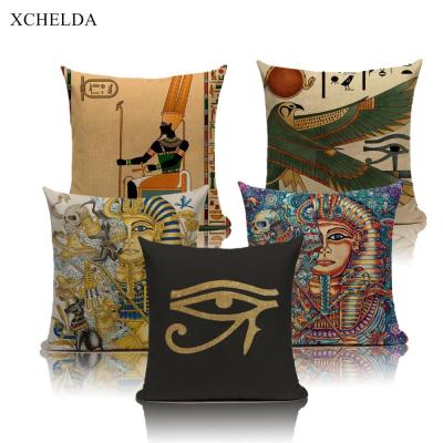 Cushion Cover Egyptian Decor Home Decorative Outdoor Pillow Case Pillowcase 40*40 45x45 Chair Decoration for Living Room Sofa