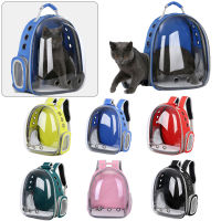 Portable Carrier Backpack Space Capsule Travel Dog Cat Bag Transparent Bottom Venting Hole Breathable And Comfortabl Design