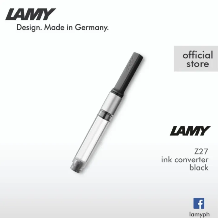 LAMY Z27/Z26 Fountain Pen Ink Converter Black Lazada PH
