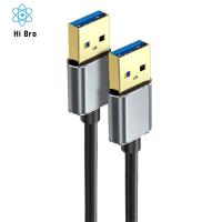 JUNRU3703ผู้ชายแบบพกพาตัวผู้ไปยังตัวผู้ขนาด0.5ม./1ม./1.5ม./2ม./3ม. ประเภทตัวขยาย USB ตัวผู้กับตัวเมีย USB 3.0เว็บคอมสายสาย USB กล้องอุปกรณ์เสริม USB สายเคเบิลพ่วงต่อสายเคเบิลยูเอสบีเคเบิล