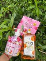 (ได้2ชิ้นตามรูปค่ะ) 1แถม1 สบู่ฟองฟู Skincare essence &amp; Mix fruit #สบู่สูตรลับ ได้ครบเซต