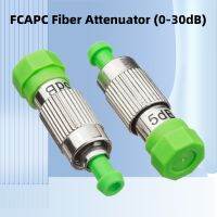 【CW】 2PCS FC/APC Fiber Attenuator 3dB 5dB 7dB 10dB Optical Female to Male Adapter (0 30dB) Option FTTH Equiment Coupler