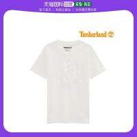 2023 New Fashion version Korean Direct Mail [Timberland Kids] Logo Printed Round Neck T-Shirt (TLSDA04F 100)