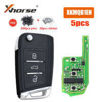 Ocmn 5ชิ้นล็อต xhorse XKMQB1EN Universal Wire VVDI REMOTE KEY 3ปุ่มรถ REMOTE Key สำหรับ VVDI MINI Key เครื่องมือ VVDI2สติกเกอร์ Pins cnsm