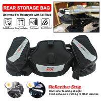 Reflective Motorcycle Tail Bag Saddlebag For BMW R1250GS R1200GS G310GS G310R Rear Repair Tool Storage Bag Luggage Rack Gap Bag