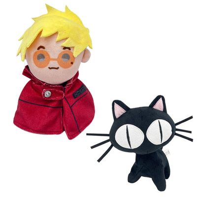 Cross-border new TRIGUN STAMPEDE plush god plush toy pendant animation peripherals --gz230729۞ↂ