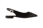 Giày Flats Nữ Đế Bệt Slingback Đính Hoa Êm Ái Thời Trang Cidu Gn09