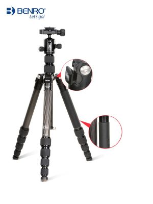 ตัวยึดกล้องถ่ายรูป MC19สำหรับรถจากคาร์บอนขาตั้งกล้องสามขาไฟเบอร์ขาตั้งกล้องขาเดียวแบบพกการะดับไมโครแบบเดี่ยว
