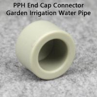 Water Supply Pipe PPH End Cap Connector Garden Irrigation Water Pipe Plug Farm Hydroponic Pipe Accessories Adapter 1 Pcs