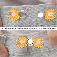 Sweet Daisy Detachable Waist Button Tighten Waist Buckles For Jeans Pant DIY Accessories Clothes V7L3