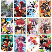 Hot Anime Ranma 1/2 Posters Kraft Paper Japanese Wall Sticker DIY Room Bar Bedroom Duvar For Living Cafe Decor Gift Art Picture Wall Décor