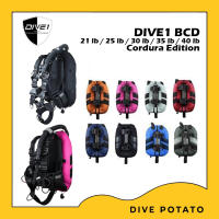 (ผ่อน0%) Dive1 BCD - Cordura-BCD for diving Scuba (Back Bouyancy)