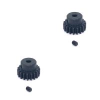 2Pcs Steel 19T Motor Gear Pinion Gear 124016-2178 for 144002 144010 124016 124017 Brushless RC Car Upgrades Parts