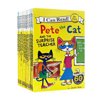 19 BooksSet I Can Read Pete The Cat Picture Books Children Baby Famous Story English Tales Child Book Set baby bedtime book