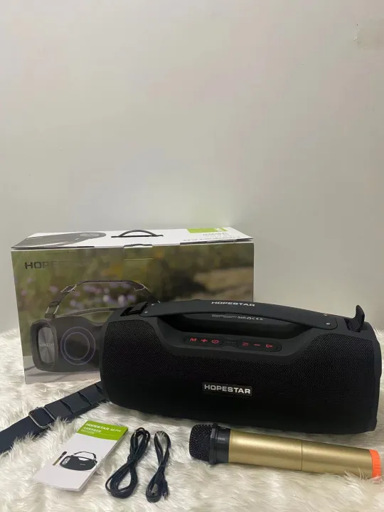 ของแท้ 100%! HOPESTAR A6 Pro ลำโพงบลูทูธ เป็นที่นิยม/เสียงร็อค/เสียงเบส ...