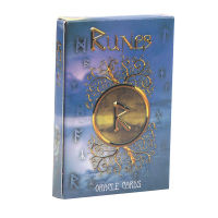 ไพ่ทาโรต์ไรเดอร์ Waite Runes Oracle การ์ดโป๊กเกอร์ภาษาอังกฤษสเปนรุ่นความบันเทิงพรรคครอบครัวเกมกระดานโหราศาสตร์โชคชะตา