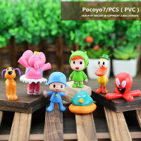 2021ใหม่ขนาดเล็ก P Youyou เครื่องประดับ pocoyo ตุ๊กตาเค้กเบเกอรี่ของเล่นทำมือตุ๊กตาตกแต่งห้องของขวัญเด็ก