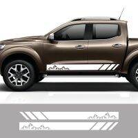 Doordash Door Side Stickers For Renault Alaskan Car Sticker Pickup Decor Skirt Stripes Decals Truck Mountain Vinyl Auto Covers