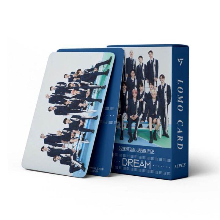 pea-โปสการ์ดอัลบั้มรูปภาพ-seventeen-dream-55-ชิ้น-ต่อกล่อง