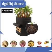 Dgdfhj Shop Plant Grow Bags Vegetable Tomato Potato Planting 4 Gallon Container Greenhouse Flower Strawberry Planter Pot Garden Tool