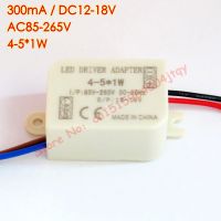 【❂Hot On Sale❂】 pingguij 4-5x 300ma หม้อแปลงกระแสไฟฟ้าไฟ85V-265V 110V 220V ตัวขับหลอดไฟ1W ไดรเวอร์ Led 4W 5W สำหรับสปอตไลท์ไฟติดเพดาน