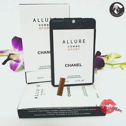 Nước Hoa Pháp Allure Home Sport Chanel Mini 20ml Name Card chính hãng |  