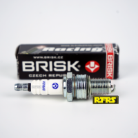 หัวเทียน BRISK COPPER RACING แกนทองแดง KAWASAKI KR150 Spark Plug (C41L) รองรับทุกน้ำมัน  Made in EU