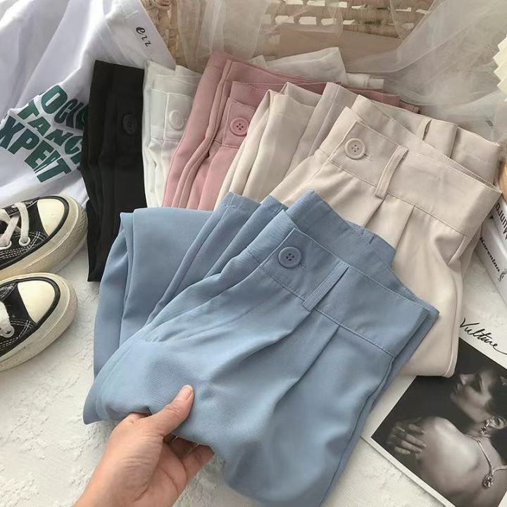 Women's Pants  Shop Korean Skinny, Baggy, Cropped Pants