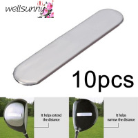 Wellsunny ไม้พัตเตอร์เหล็กไม้เทนนิสไม้กอล์ฟน้ำหนักสวิง10ชิ้นเทปนำใหม่