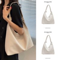 Summer college students commuting to class large-capacity tote bag female 2023 new high-level niche work shoulder 【QYUE】