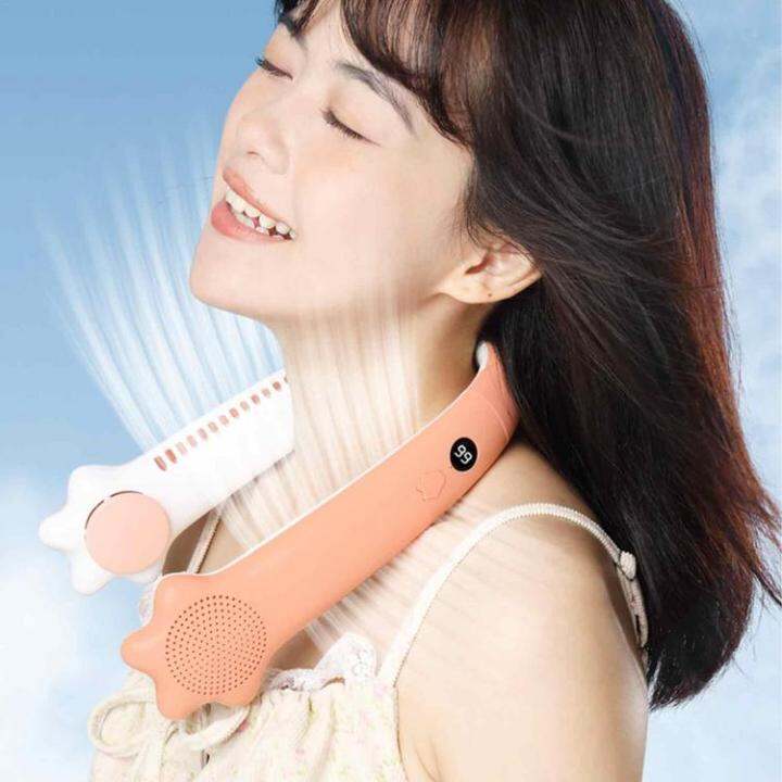 portable-neck-fan-cat-claw-wearable-personal-fan-rechargeable-bladeless-fan-cooling-neck-fan-5-speed-hands-free-neck-fan-air-conditioner-power-display-intensely