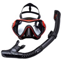 Professional scuba diving Mask Snorkeling suit adult silicone skirt anti-fog goggles glasses swimming pool equipment