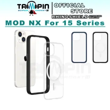 RhinoShield Modular Case Compatible with MagSafe for [iPhone 15 Pro Max] |  Mod NX - Superior Magnetic Pull Force, Customizable Heavy Duty Protective