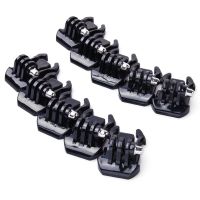 10pcs Buckle Clip Basic Mount for Gopro Go Pro Hero HD 3+ 4 5 6 7 8 9 10Accessories Case Helmet for XiaoMi yi camera accessories