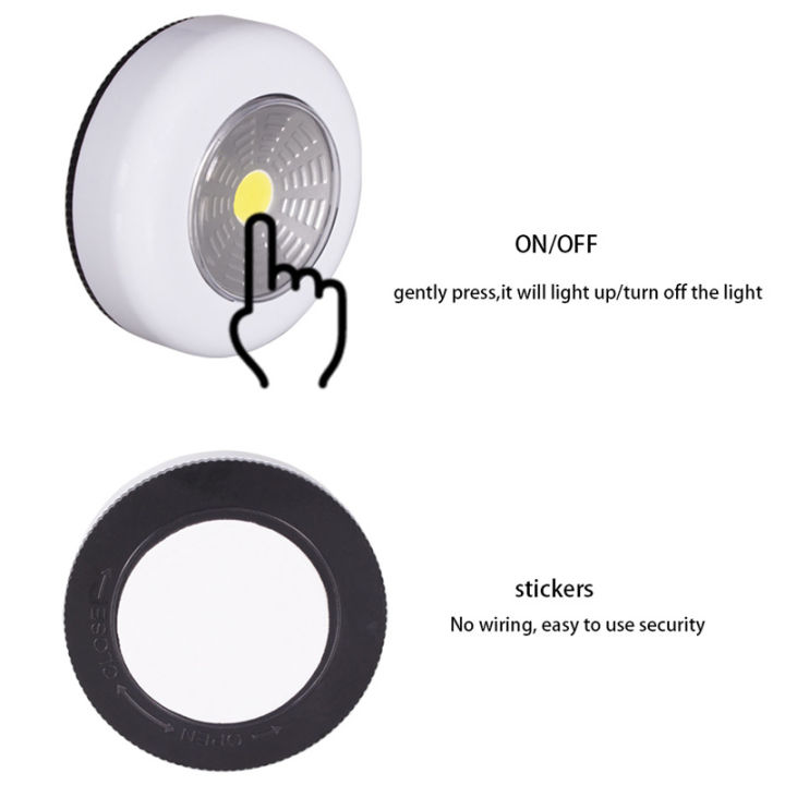 ร้อน-led-ไร้สายไฟกลางคืนแบตเตอรี่ขับเคลื่อนตู้เสื้อผ้าเฟอร์นิเจอร์ห้องนอนข้างเตียงมือกดคืนโคมไฟห้องครัวห้องน้ำแสงไฟ