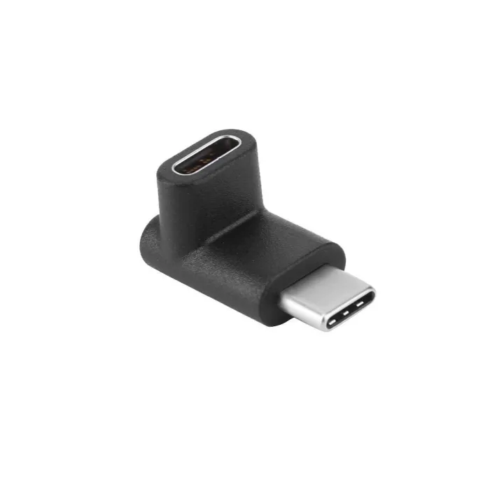 90 Degree Right Angle USB 3.1 Type C Male to Female USB-C Converter ...